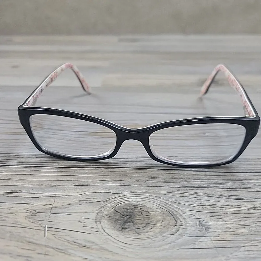 Ray-Ban RB 5234 5014 Eyeglasses FRAMES ONLY 51-16 140 Black White Red Letters‎